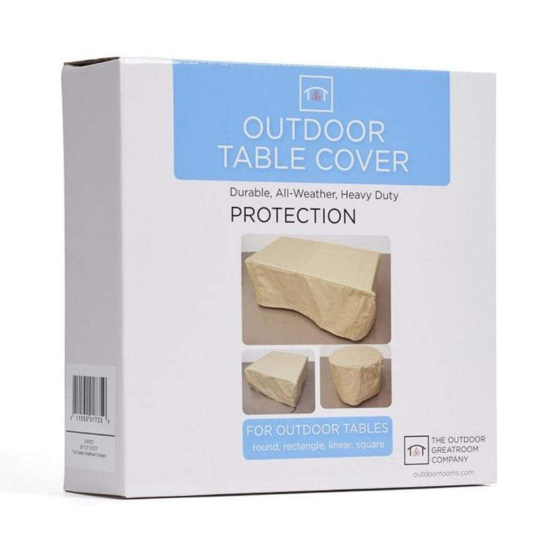 The Outdoor GreatRoom Company 56" Fire Pit Table Cover with Breathable Ripstop Fabric