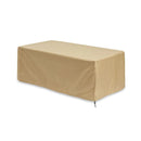 The Outdoor GreatRoom Company 50" Linear Fire Pit Table Cover with Weather-Resistant Ripstop Fabric
