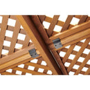 The Outdoor GreatRoom Company Cedar Lattice Panel for 12' x 12' Sonoma Pergola