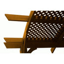 The Outdoor GreatRoom Company Cedar Lattice Panel for 12' x 12' Sonoma Pergola