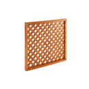 The Outdoor GreatRoom Company Wood Lattice Panel Kit for 16' x 16' Sonoma Arched Pergola – Mocha or Redwood Finish