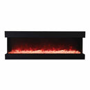 Amantii 50 Inch Tru-View XL Deep Built-In Indoor Outdoor 3 Three Sided Electric Fireplace