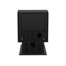 Ventis 25" EPA-Certified Black Pellet Stove with Pedestal – 80 lb Hopper Capacity

