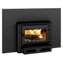 Ventis Non-Catalytic Technology HEI170 27" Black Wood Fireplace Insert