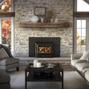 Ventis HEI350 30" Black Extra-Large Wood Fireplace Insert, EPA 2020 Certified