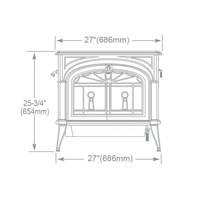 Vermont Castings Encore EPA Certified Wood Stove with 30% Tax Credit Eligibility