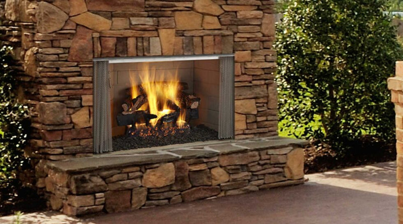 Astria Oracle - 36 inch Outdoor Wood-Burning Fireplace, WB Box only, Brick Liner Required