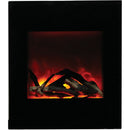 Amantii 24 inch WM-BI-2428-VLR-BG Zero Clearance Built-in Smart Corner Electric Fireplace