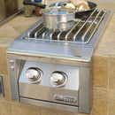 Alfresco Built-In Gas Double Side Burner