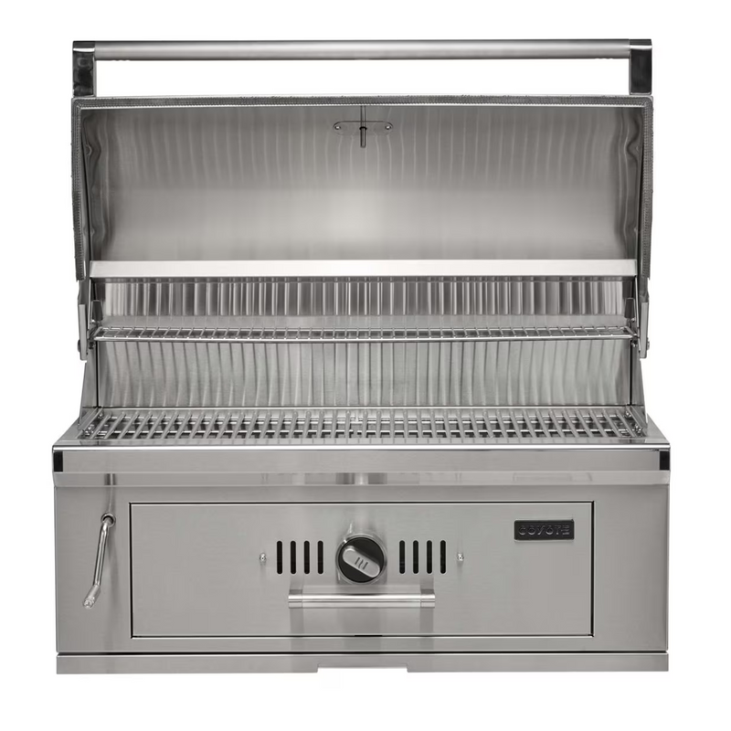 Coyote 36-Inch Built-in Charcoal Grill
