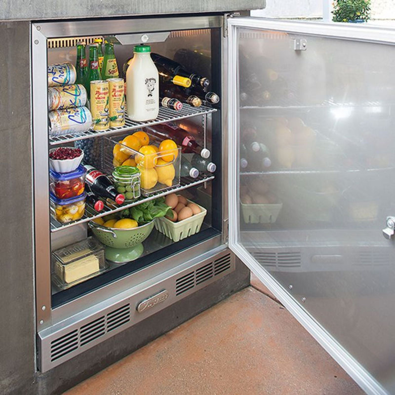 Alfresco 28-Inch 7.2 Cu. Ft. Outdoor Rated Compact Refrigerator & Kegerator