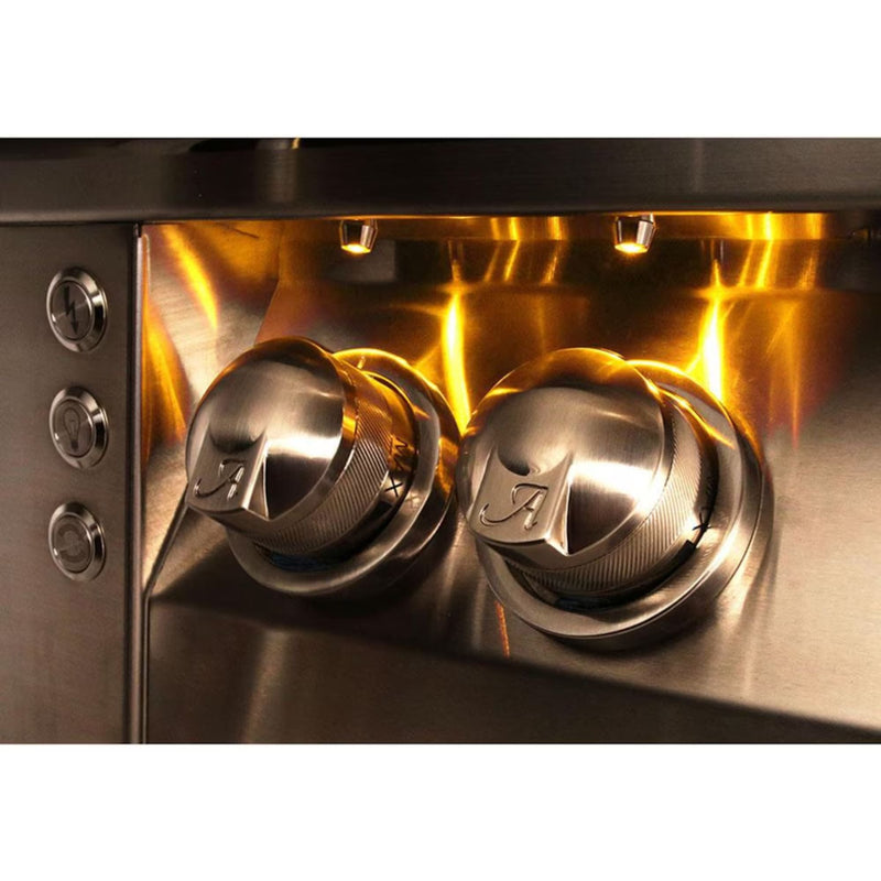 Alfresco Deluxe 42-Inch Stainless Steel Freestanding Gas Grill w/ Rotisserie