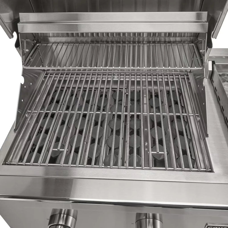 Coyote 50-Inch Built-in Gas Grill & Flat Top Combo