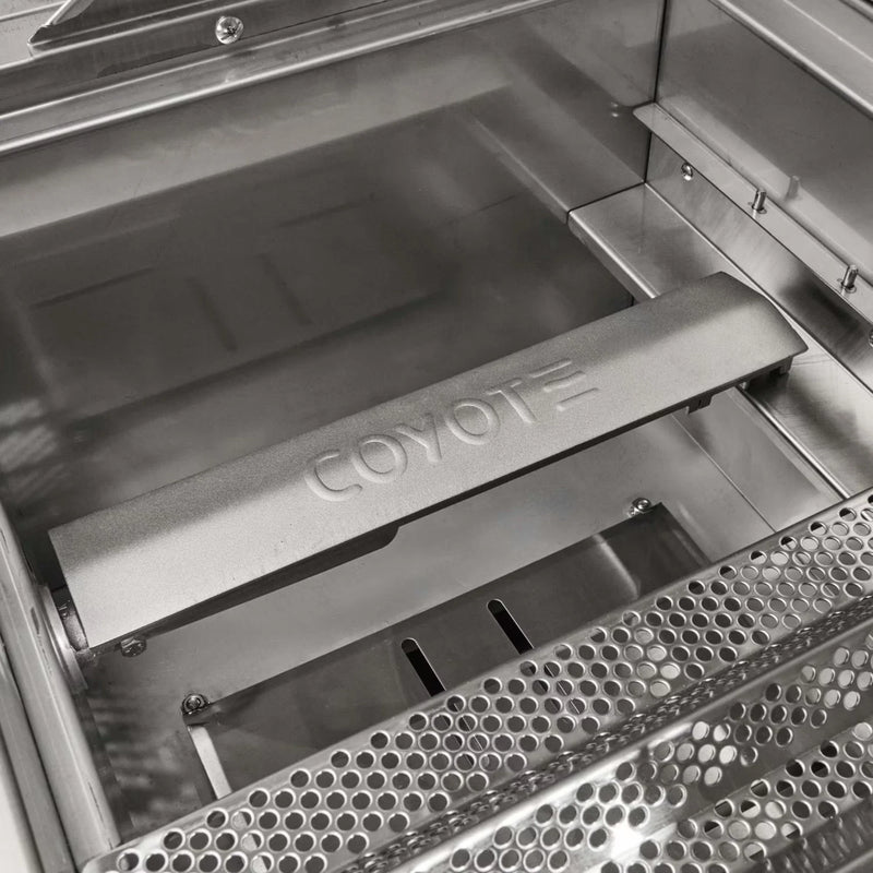 Coyote 50-Inch Built-In Gas/Charcoal Hybrid Grill