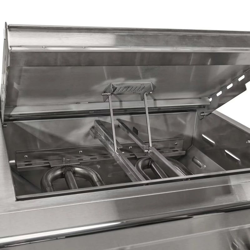 Coyote 50-Inch Built-in Gas Grill & Flat Top Combo