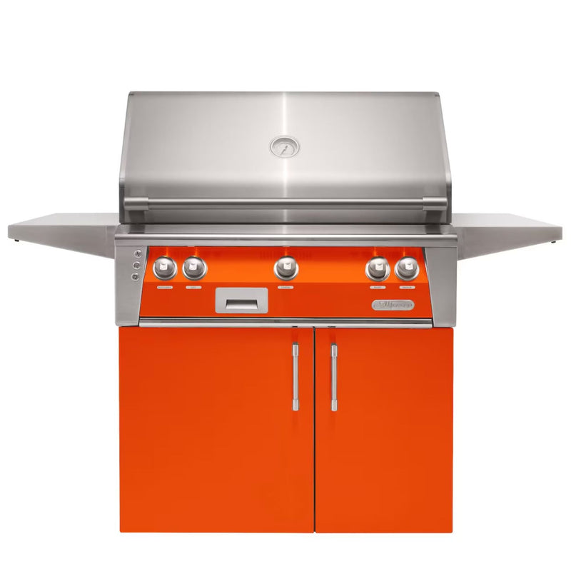 Alfresco 36-Inch Stainless Steel Freestanding Gas Grill w/ Rotisserie & Sear Zone