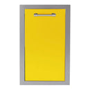 Alfresco 15-Inch Stainless Steel Soft-Close Roll-Out Trash Center