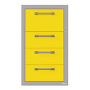 Alfresco 17-Inch Stainless Steel Triple Drawer & Paper Towel Holder Combo