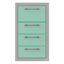 Alfresco 17-Inch Stainless Steel Triple Drawer & Paper Towel Holder Combo