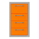 Alfresco 17-Inch Stainless Steel Triple Drawer & Paper Towel Holder Combo