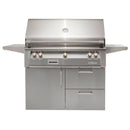 Alfresco Deluxe 42-Inch Stainless Steel Freestanding Gas Grill w/ Rotisserie