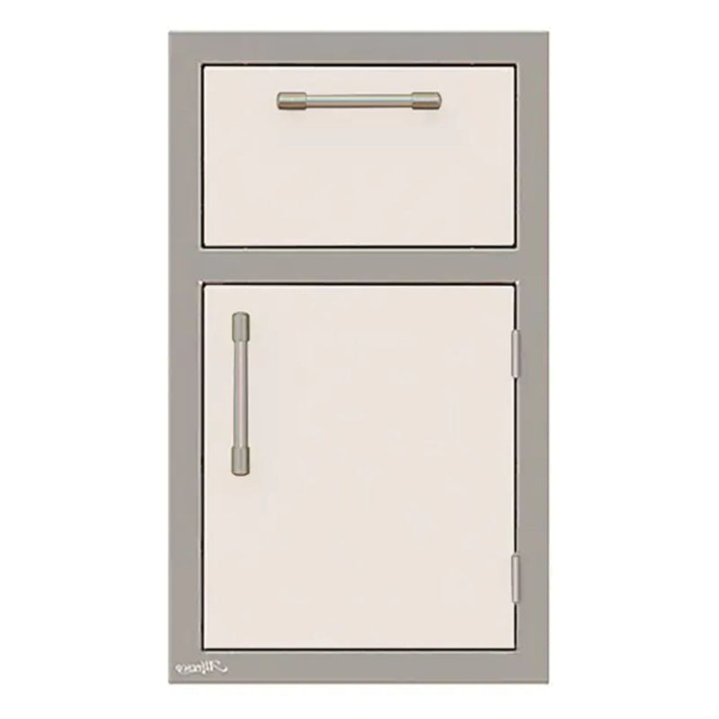 Alfresco 17-Inch Stainless Steel Right-Hinged Door & Paper Towel Holder Combo