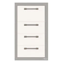 Alfresco 17-Inch Stainless Steel Triple Drawer & Paper Towel Holder Combo