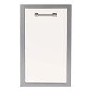 Alfresco 20-Inch Stainless Steel Soft-Close Dual Trash Center/Recycling Bin