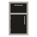Alfresco 17-Inch Stainless Steel Left-Hinged Soft-Close Door & Drawer Combo
