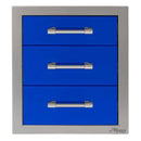 Alfresco 17-Inch Stainless Steel Soft-Close Triple Drawer