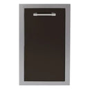 Alfresco 20-Inch Stainless Steel Soft-Close Dual Trash Center/Recycling Bin