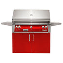 Alfresco 42" Freestanding Stainless Steel Gas Grill with Sear Zone, Rotisserie & Smoker System

