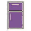 Alfresco 17-Inch Stainless Steel Right-Hinged Soft-Close Door & Drawer Combo