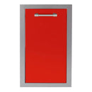 Alfresco 15-Inch Stainless Steel Soft-Close Roll-Out Trash Center