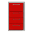 Alfresco 17-Inch Stainless Steel Triple Drawer & Paper Towel Holder Combo