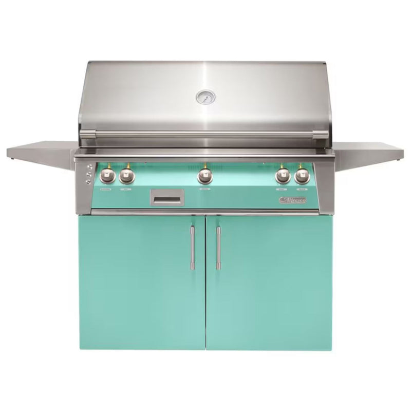 Alfresco 42-Inch Stainless Steel Freestanding Gas Grill w/ Rotisserie