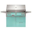 Alfresco Deluxe 42-Inch Stainless Steel Freestanding Gas Grill w/ Rotisserie & Sear Zone
