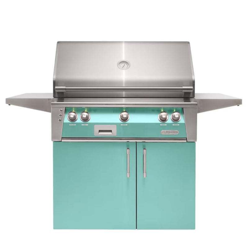 Alfresco 36-Inch Stainless Steel Freestanding Gas Grill w/ Rotisserie