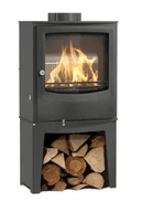 Arada Farrington 1.2 Wood Burning Stove with Airwash Glass & Dual-Side Riddling Grate