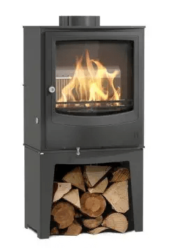 Arada Farrington 1.2 Wood Burning Stove with Airwash Glass & Dual-Side Riddling Grate