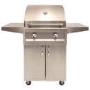 Artisan American Eagle 26-Inch Freestanding 2-Burner Gas Grill with Warming Rack AAEP-26C-NG/LP