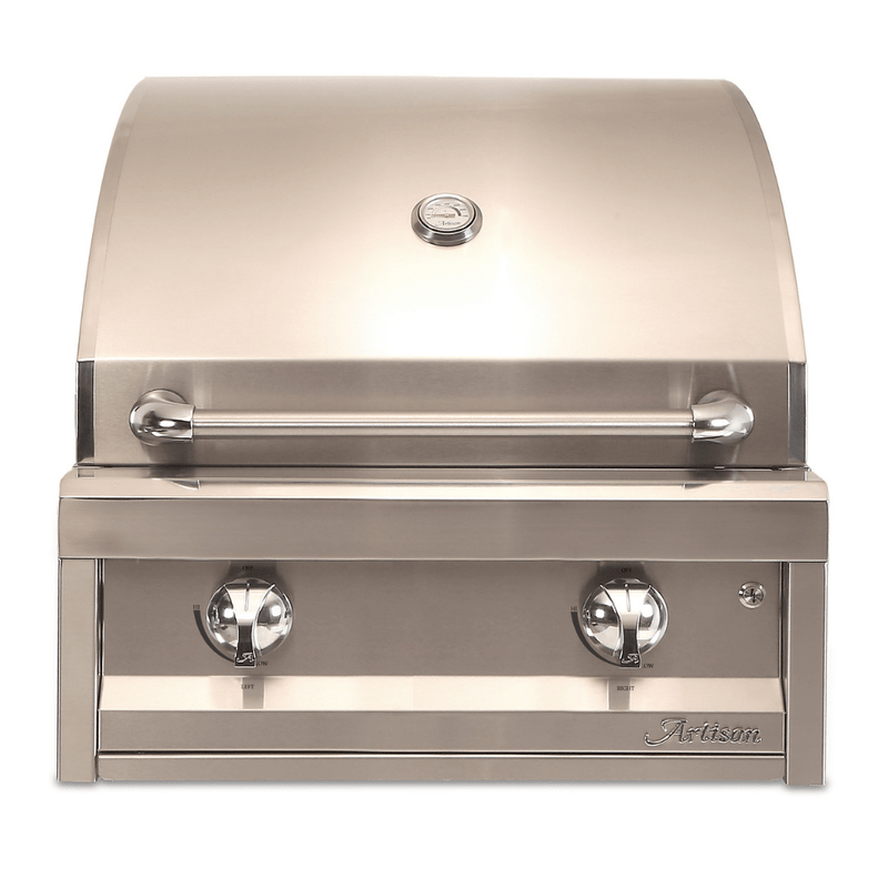 Artisan American Eagle 26-Inch Built-In 2-Burner Gas Grill with Electronic Ignition AAEP-26-NG/LP