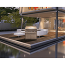 Artisan American Eagle 32-Inch Freestanding 3-Burner Gas Grill with Warming Rack AAEP-32C-NG/LP

