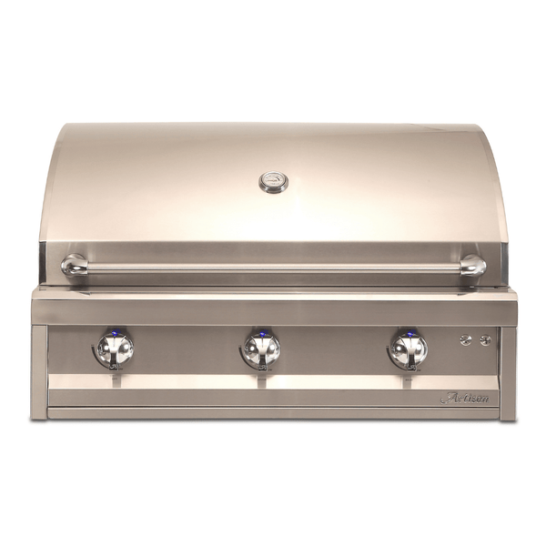 Artisan American Eagle 36-Inch Built-In 3-Burner Gas Grill with Optional Rotisserie AAEP-36-NG/LP