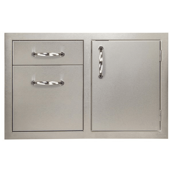 Artisan 36-Inch Stainless Steel Door and Drawer Combo with Magnetic Closures and Soft-Close Slides ARTP-DDC-36SC