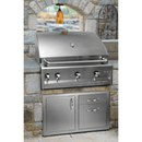 Artisan Professional 42-Inch Built-In 3-Burner Gas Grill with Rotisserie & Halogen Light ARTP-42-NG/LP