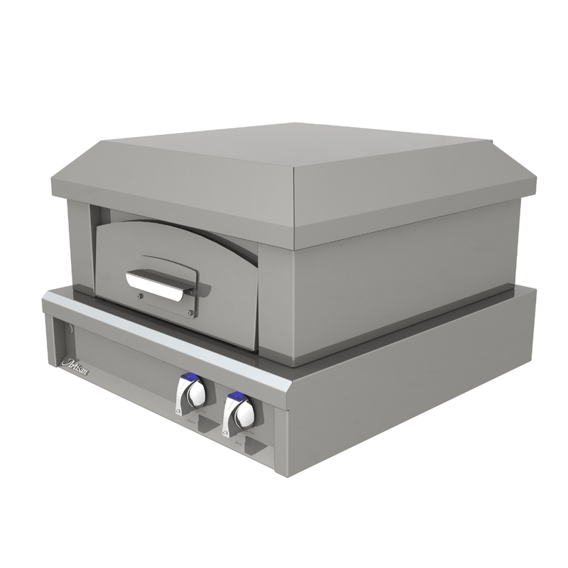 Artisan Countertop Outdoor Pizza Oven with Stainless Steel Construction ARTP-PZA-LP/NG
