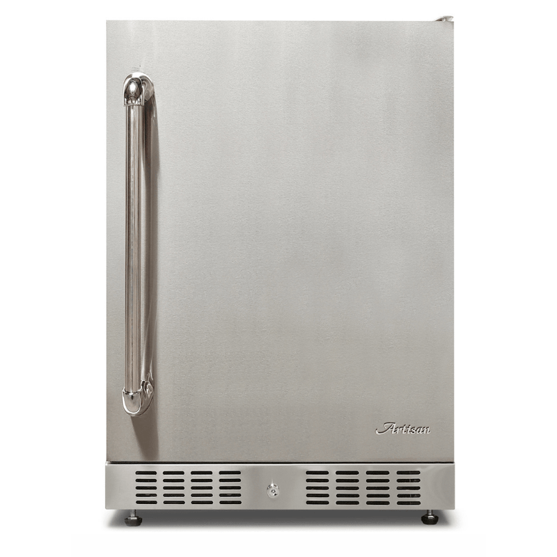 Artisan Digital Outdoor Refrigerator – Left Hinge, Stainless Steel – ART-BC24-L