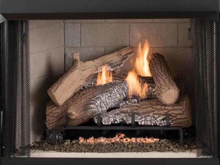 Astria Atlas - 36 inch Universal Vent-Free Firebox, Front Open, Circulating Gas Fireplace |  28" Tall Opening