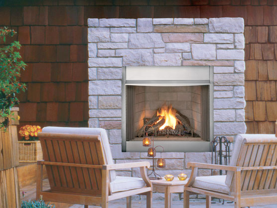 Astria Polaris - 36 inch Outdoor Vent-Free Fireplace